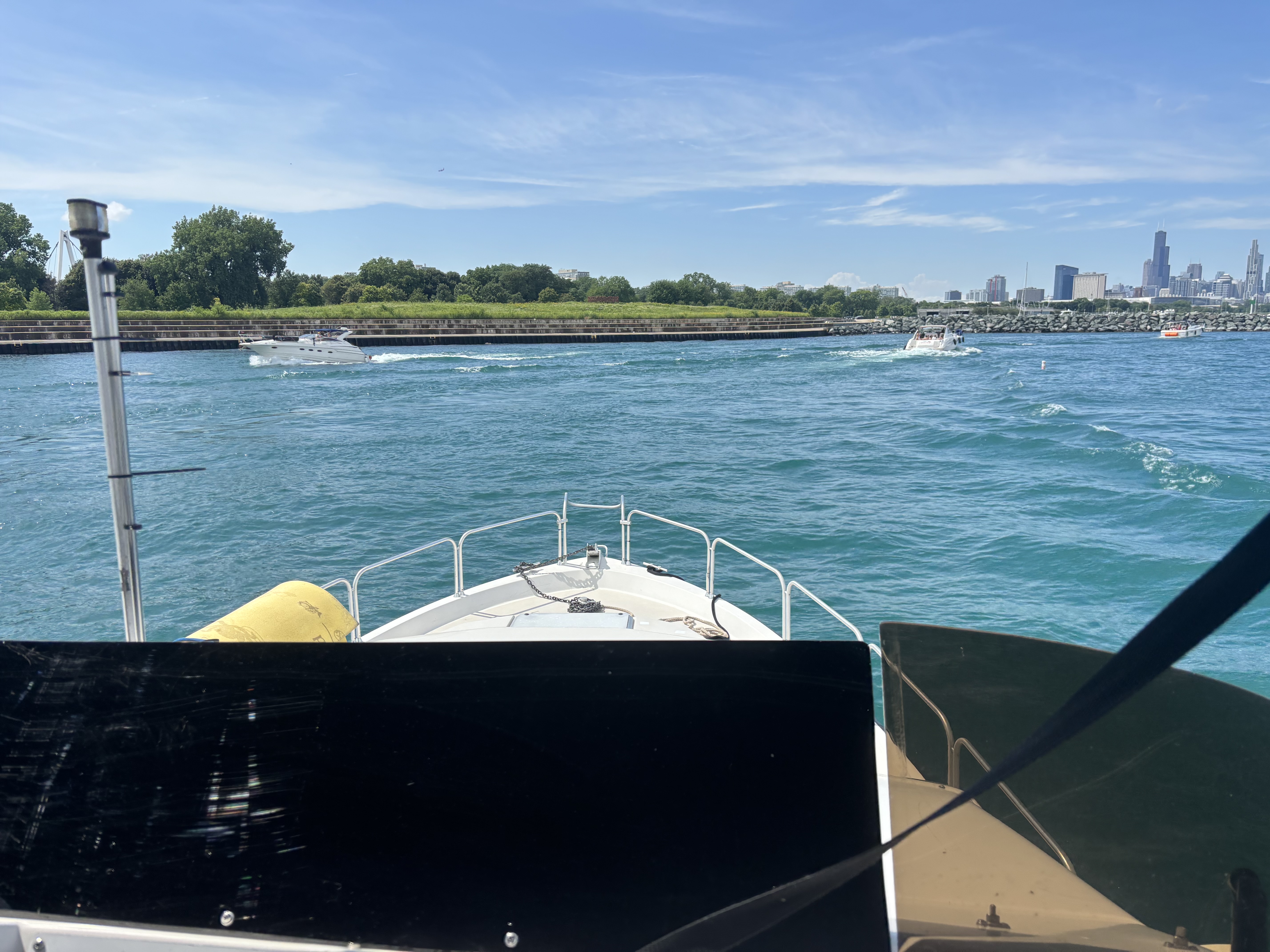 Luxury Multi-Level Meridian Yacht